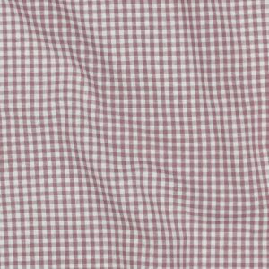 Yarn dyed poplin ruit 2.7mm mauve