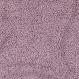 Coupon 60cm teddy faux fur lila/oudroze
