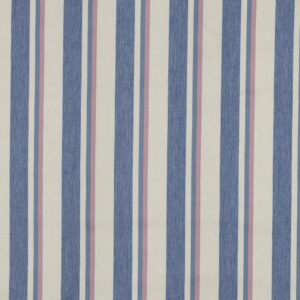 Denim yarn dyed strepen roze