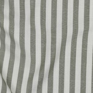 Viscose yarn dyed strepen smal groen