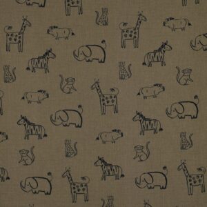 Hydrofiel safari dieren groen