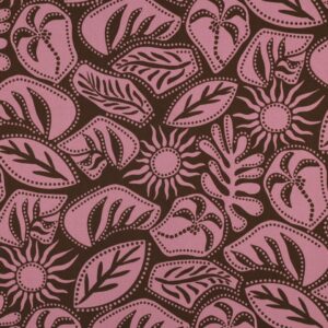 Rosella viscose stretch abstract legergroen