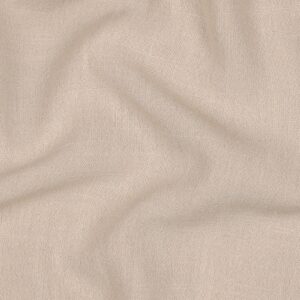 Coupon 75cm linnen viscose washed beige