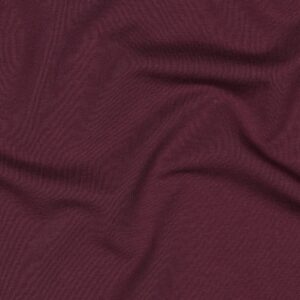 Coupon 50cm french terry uni aubergine