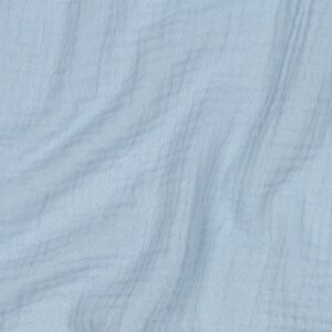 Van schie raamdecoratie & stoffen 7 Coupon 70cm hydrofiel uni lichtblauw