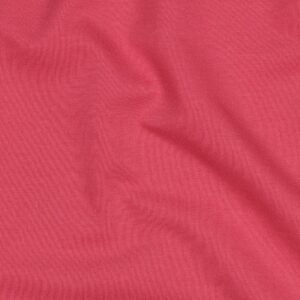 Coupon 80cm soft sweat uni koraalrood