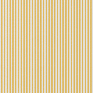 Katoen strepen offwhite/geel