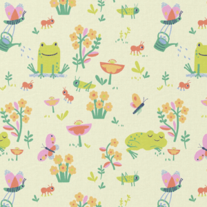 Katoen kikkers lichtgroen