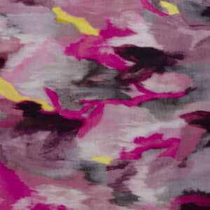 Viscose linnen abstract fuchsia