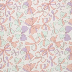 Jersey strikken pastel/offwhite