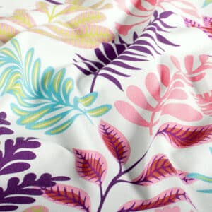 Jersey bladeren offwhite