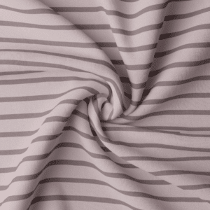 Jersey strepen mauve