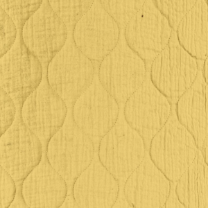 Double gauze quilt geel