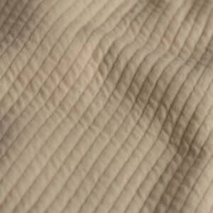 Coupon 150cm quilted jersey ecru/beige