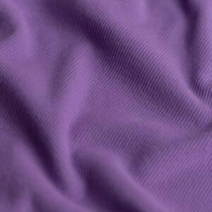Double brushed viscose rib jersey amethyst orchid