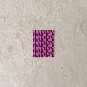 Loop&Label - Happy happy - XXL label