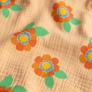 Hydrofiel bloemen oranje