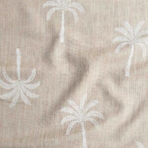 Viscose linnen palmbomen