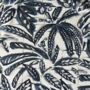 Viscose linnen slub bali donkerblauw