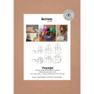 Van schie raamdecoratie & stoffen 6 Ikatee - voyage reistas & toilettas (papieren patroon)