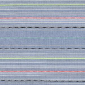 Van schie raamdecoratie & stoffen 3 Yarn dyed katoen neon strepen