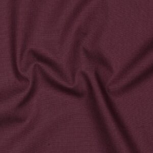 Poplin uni aubergine