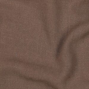 Linnen viscose washed donkerbruin