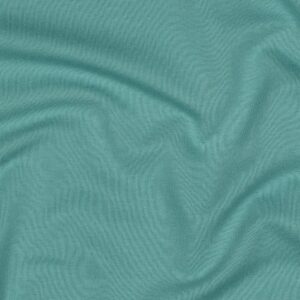 Van schie raamdecoratie & stoffen 1 Coupon 50cm french terry uni zeegroen