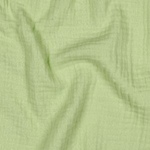 Van schie raamdecoratie & stoffen 7 Hydrofiel uni lichtgroen