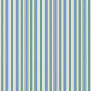 Van schie raamdecoratie & stoffen 5 Katoen strepen blauw/groen