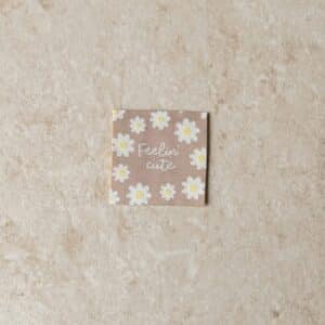 Van schie raamdecoratie & stoffen 8 Loop&label - feelin cute - medium label