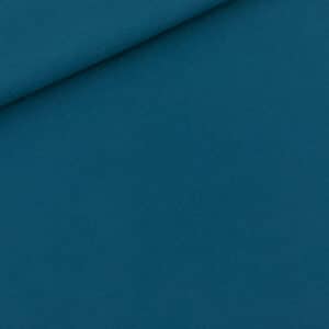 See You at Six - French terry 3-draads laguneblauw (215 cm breed)