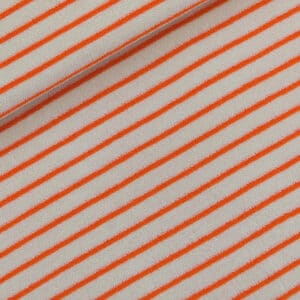 See You at Six - Badstof horizontale strepen fluisterbeige