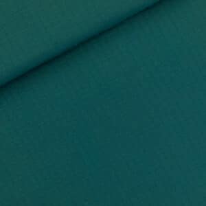 Van schie raamdecoratie & stoffen 2 See you at six - matelassé tricot blauwgroen