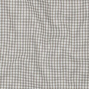Van schie raamdecoratie & stoffen 10 Coupon 60cm yarn dyed poplin ruit 2. 7mm zand