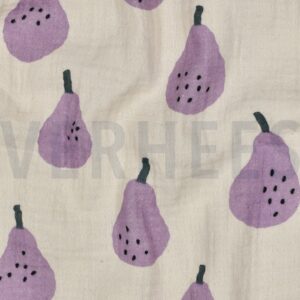 PRE-ORDER Jennifer Bouron - Hydrofiel organic peren naturel/lavendel