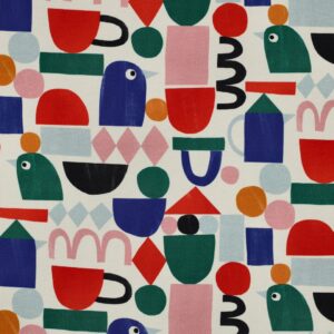 Jennifer Bouron - French terry digitaal abstract naturel