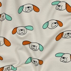 Jennifer Bouron - French terry organic honden naturel/oker