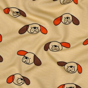 Jennifer Bouron - French terry organic honden lichtgeel