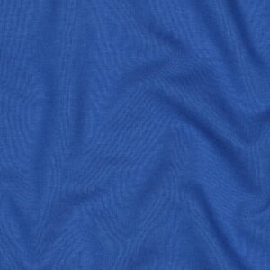 Van schie raamdecoratie & stoffen 6 Coupon 45cm soft sweat organic kobaltblauw