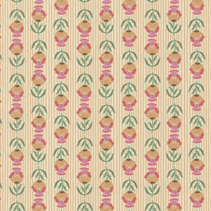 Coupon 38cm katoen bloemen suri