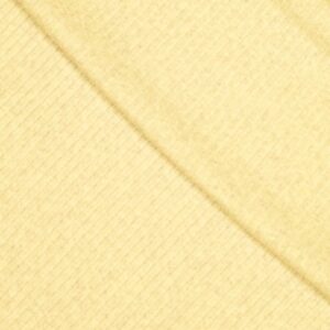 Heavy knitted rib lichtgeel