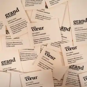 Van schie raamdecoratie & stoffen 4 Ikatee - grand cœur labels (2 stuks)