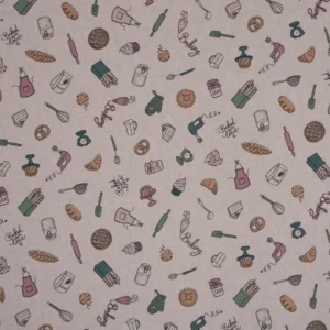 Van schie raamdecoratie & stoffen 4 Linnenlook baking