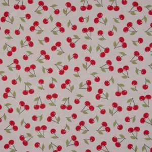 Van schie raamdecoratie & stoffen 5 Linnenlook kersen