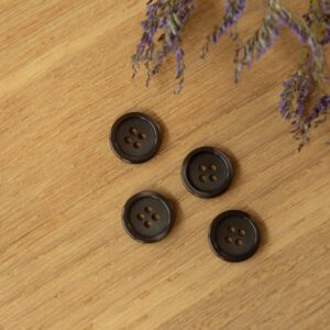 Knoop brons/donkergrijs 14mm