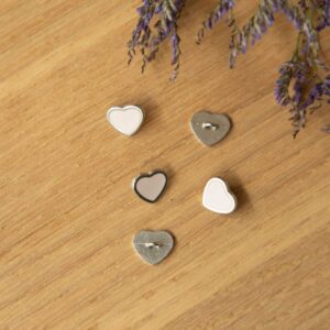 Hartjes knoop 10mm lichtroze