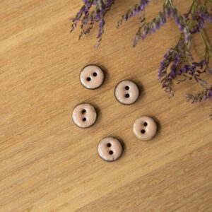 Parelmoer knoop 10mm oudroze