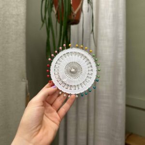 Rondje grote parelspelden