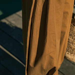 Fibre mood - poplin stone washed bruin